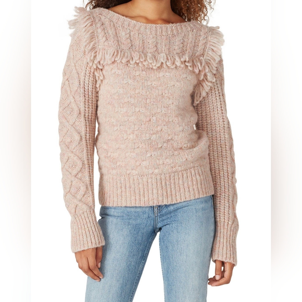 LOVESHACKFANCY | $425 Alpaca/Wool Sweater - Picture 1 of 4